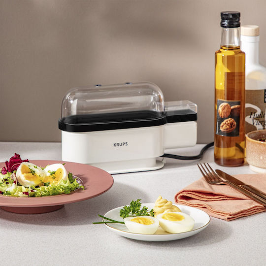Krups Ovomat Trio Egg Cooker 3 Positions White