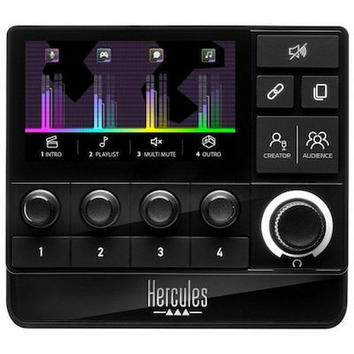 Hercules Stream 200 DJ Controller 4 Καναλιών με Οθόνη