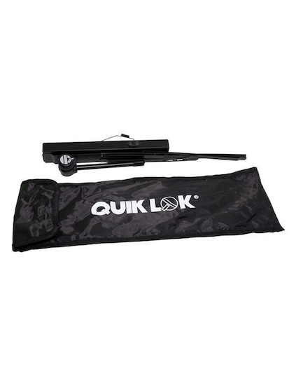 QuikLok Επιτραπέζιο Αναλόγιο Έγχορδων Ύψους 23cm Μαύρο MUS-001