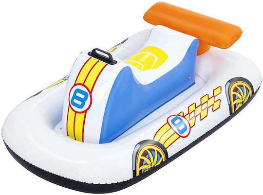 Bestway Παιδικό Φουσκωτό Ride On Θαλάσσης Jet Ski με Χειρολαβές Λευκό 110cm