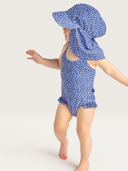 Swim Essentials Παιδικό Καπέλο Υφασμάτινο Αντηλιακό Λευκό