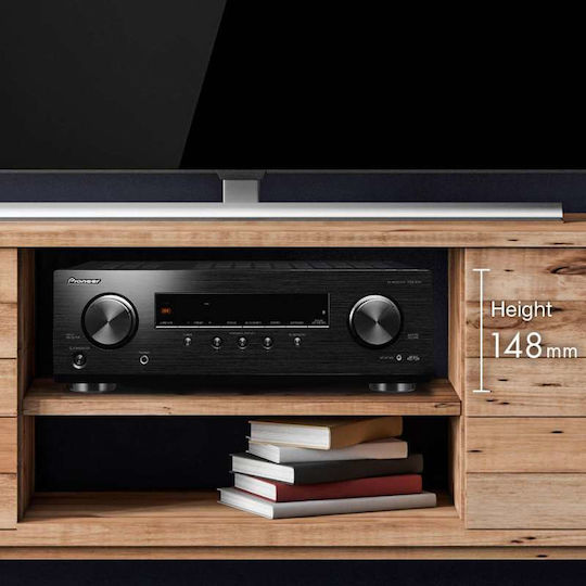 Pioneer VSX-534 Ραδιοενισχυτής Home Cinema 4K/8K 5.1 Καναλιών 135W/6Ω με HDR και Dolby Atmos Μαύρος