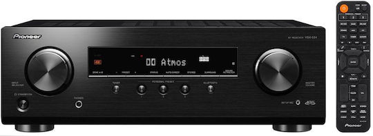 Pioneer Vsx-534 Home Cinema Receiver 4K 5.2 Channels 135W/8Ω 135W/6Ω with HDR and Dolby Atmos Black