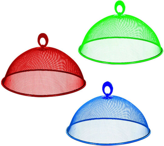 HOMie Food Cover made of Metal in Red Color 11-327