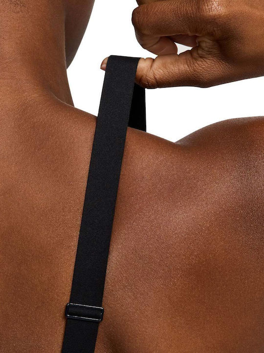 Dri-Fit Indy Women's Sports Bra without Padding Black
