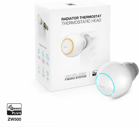 Fibaro FGT-001 Electronic Thermostatic Radiator Valve with Wi-Fi for Radiator Body 1pcs