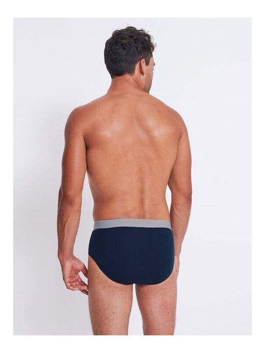 Go Midi Abc Men's Slips Blue 2Pack