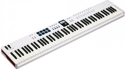 Arturia Keylab Essential 88 Mk3 Weißer Universal Midi Controller mit 88 Tasten