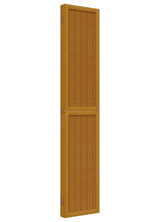vidaXL Dekorativer Raumteiler Hölzernes mit 5 Paneelen 175x200cm