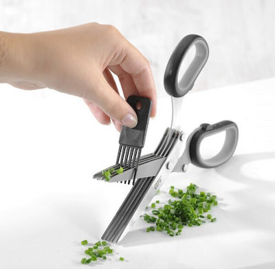 Gefu Stainless Steel Herb Scissor 19.1cm Black