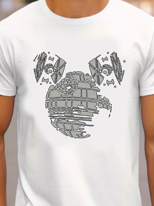 Fruit of the Loom T-shirt Star Wars White Cotton
