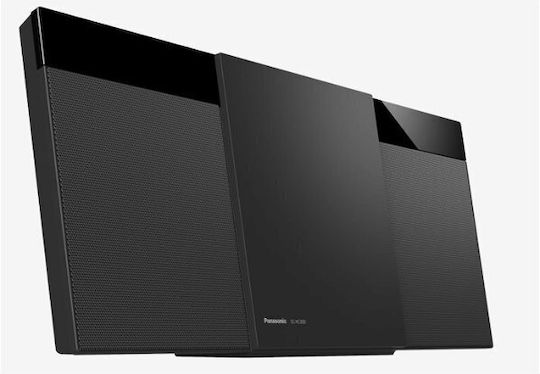 Panasonic Soundsystem 1 SC-HC300 20W mit CD / Digitale Medien Player und Bluetooth Schwarz