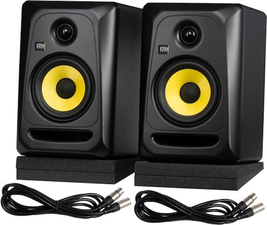 KRK RP5 RoKit Classic 5 CL-5 Studio Monitor Комплект Студио Мониторни Тонколони 5" 50W (Двойка) Черни
