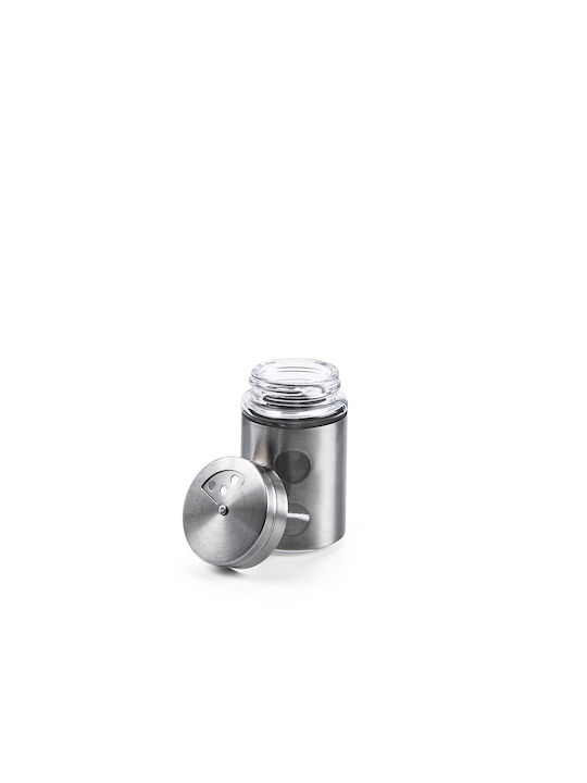 Muhler Inox Tabletop Spice Jar Silver