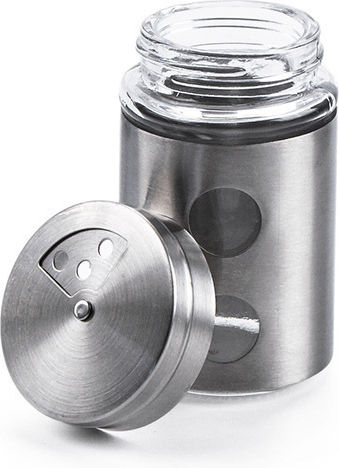 Muhler Inox Tabletop Spice Jar Silver