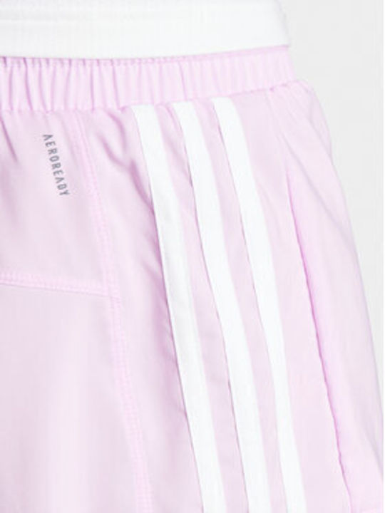Pacer Training 3-stripes Femei Pantaloni scurți Pantaloni scurți Roz