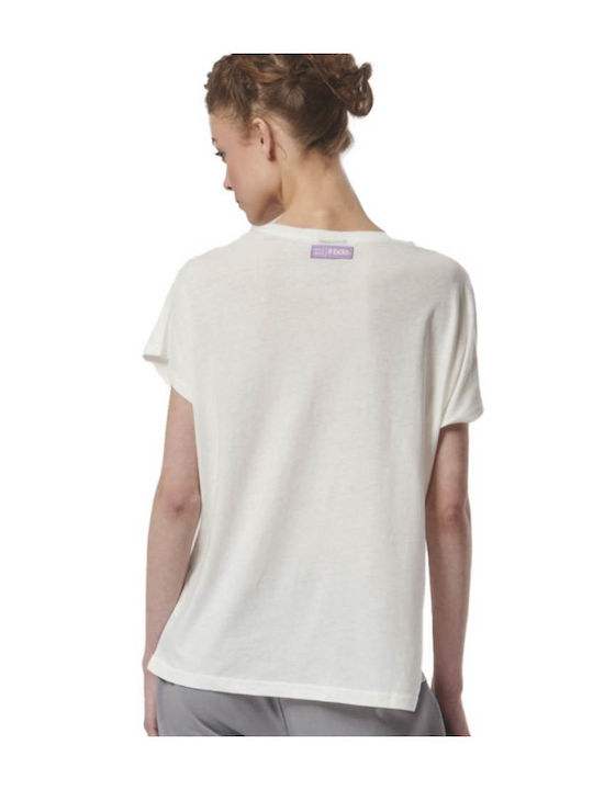 Body Action Femeie Sport Tricou Antique White