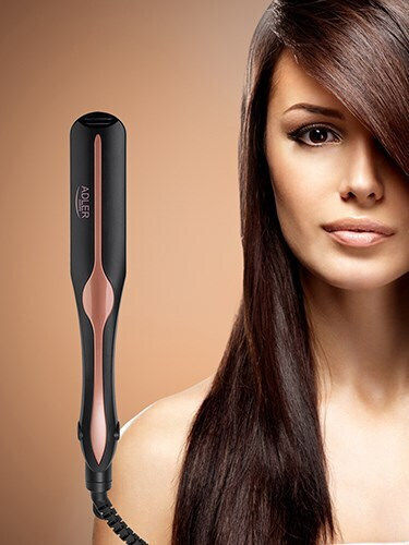Adler Infrared Hair Straightener AD 2318 Πρέσα Μαλλιών με Κεραμικές Πλάκες 120W