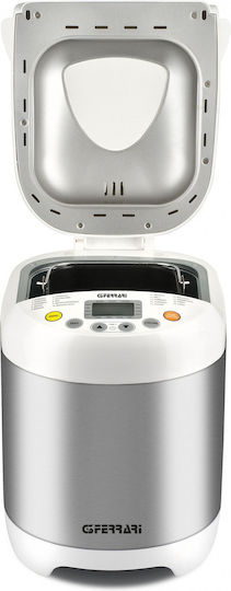 G3Ferrari G10078 Bread Maker 550W with Container Capacity 1000gr and 19 Baking Programs