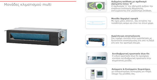 TCL Εσωτερική Μονάδα Αεραγωγών (12000 btu)