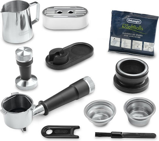 De'Longhi La Specialista Αυτόματη Μηχανή Espresso 1550W Πίεσης 15bar με Μύλο Άλεσης Λευκή EC9155.W
