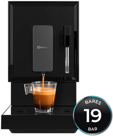 Cecotec Power Matic-Ccino Vaporissima Αυτόματη Μηχανή Espresso 1470W Πίεσης 19bar με Μύλο Άλεσης Μαύρη 01626