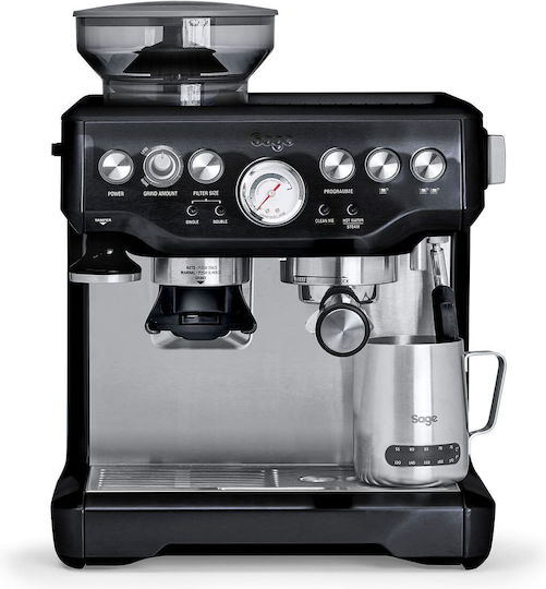 Sage The Barista Express Automatic Espresso Machine 1850W Pressure 15bar with Grinder Black Sesame