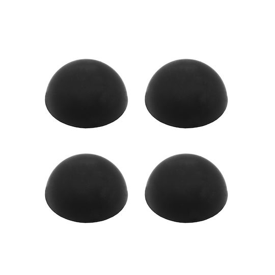 Oehlbach Vibration Dampers 55135 Lautsprecher-Schockabsorber Set von 4 Stück Schwarz
