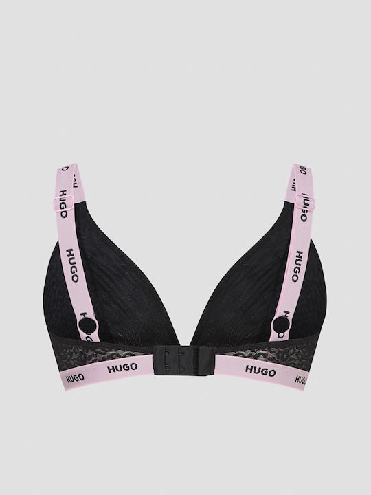 Hugo Boss Μαύρο Γυναικείο Bralette Σουτιέν