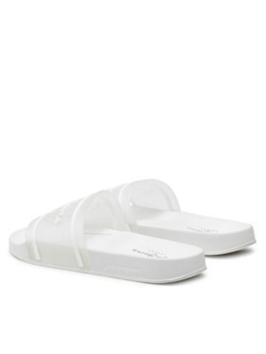 Pepe Jeans Women's Slides White