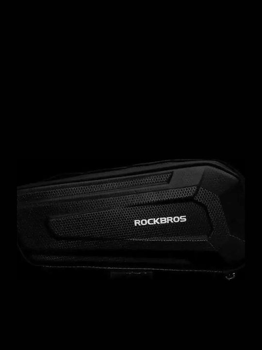 Rockbros B67 Waterproof Bicycle Bag For Frame - Black Rockbros B67 Waterproof Bicycle Bag For Frame - Black