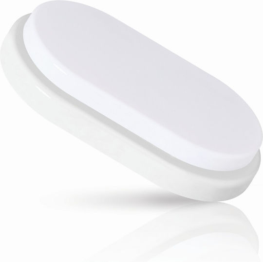 Fos me Πλαφονιέρα LED 12W 3000K 19.8x10x4εκ. Fos me Πλαφονιέρα LED 12W 3000K 19.8x10x4εκ.