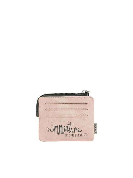 Anekke Small Women's Wallet with RFID Pink