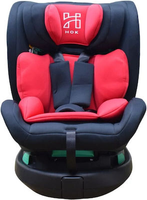 ForAll Safety Plus Καθισματάκι Αυτοκινήτου i-Size 0-36 kg με Isofix Μαύρο-Κόκκινο