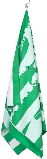 Dock & Bay Prosop Din Microfibră De Corp Verde 90x160cm