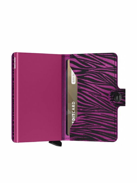 Klein Damen Geldbörse Klassisch Fuchsie