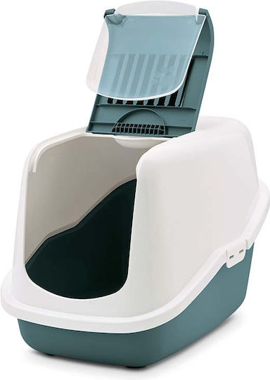 Savic Nestor Cat Toilet Closed White
