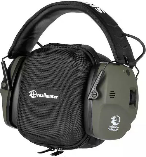 Dopuri electronice pentru urechi Realhunter Active Proshot Bt Olive Green