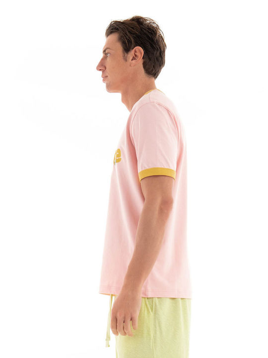 Lacoste Men's Short Sleeve T-shirt YELLOW TH7531-IFE