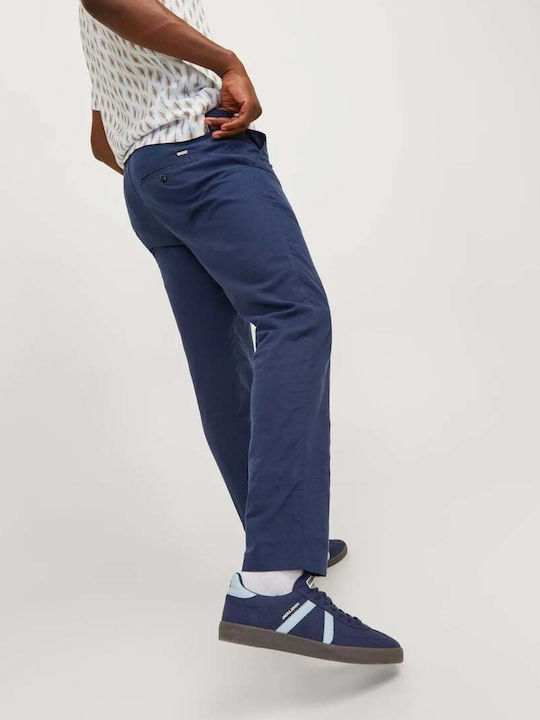 Jack & Jones Pantaloni pentru bărbați Chino sacou bleumarin