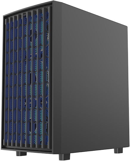 Modecom Breeze ARGB FLOW Gaming Midi Tower Computer Case with Side Window Black