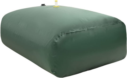 vidaXL Vertical Cylindrical Plastic Storage Tank 5000lt for Water / Petroleum / Oil Green