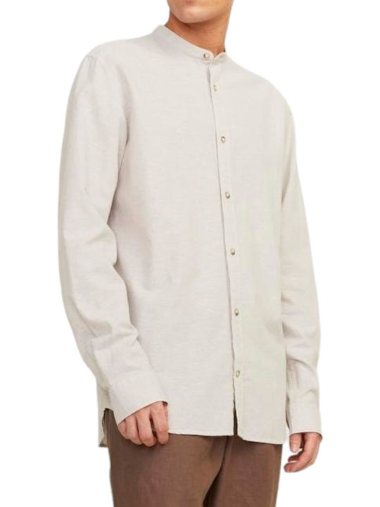 Jack & Jones Men's Shirt Long Sleeve Crockery