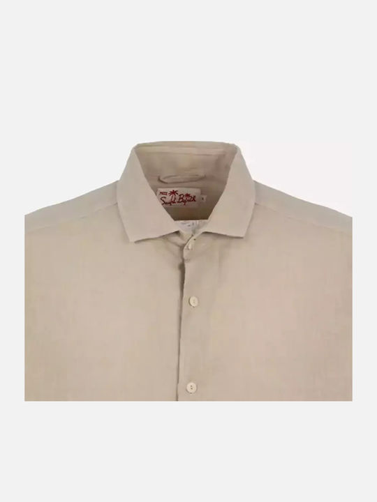 Classic Дълъг ръкав Риза Beige