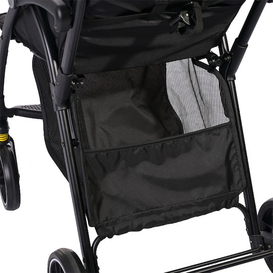 Lorelli Fresh Baby Stroller Suitable for Newborn Jasper Black 5.9kg