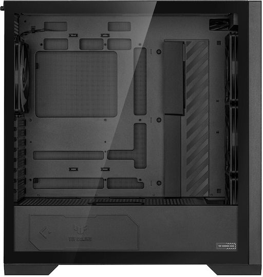 Asus TUF Gaming GT302 ARGB Midi-Turm Computergehäuse mit Seitenfenster Schwarz
