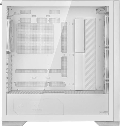 Asus TUF Gaming GT302 ARGB Midi Tower Computer Case with Side Window White