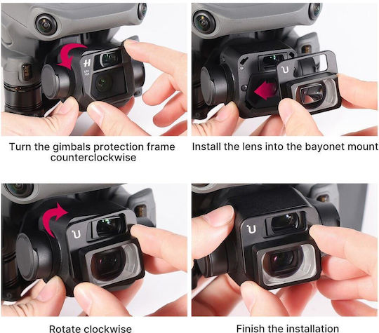 Ulanzi Lens Сет филтри за обективи за DJI Mavic 3 1бр