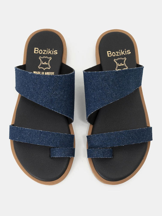 Σανδάλια Bozikis Leather Μαλακό Πάτο & Λουράκια Γυναικεία 211 Τζιν Σκουρο Δέρμα Σανδάλια Bozikis Leather Μαλακό Πάτο & Λουράκια Γυναικεία 211 Τζιν Σκουρο Δέρμα