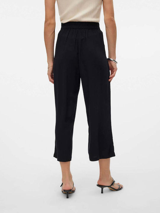 Vero Moda Damen Culotte mit Reißverschluss Black